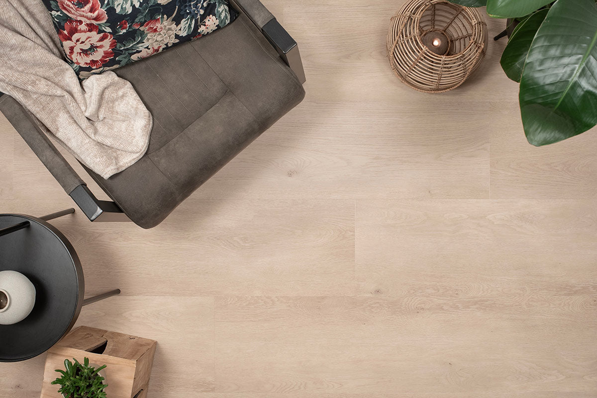 Floer Weiß Eiche Landhaus Klebe - Vinyl FLR - 3232 - Solzaleben.de