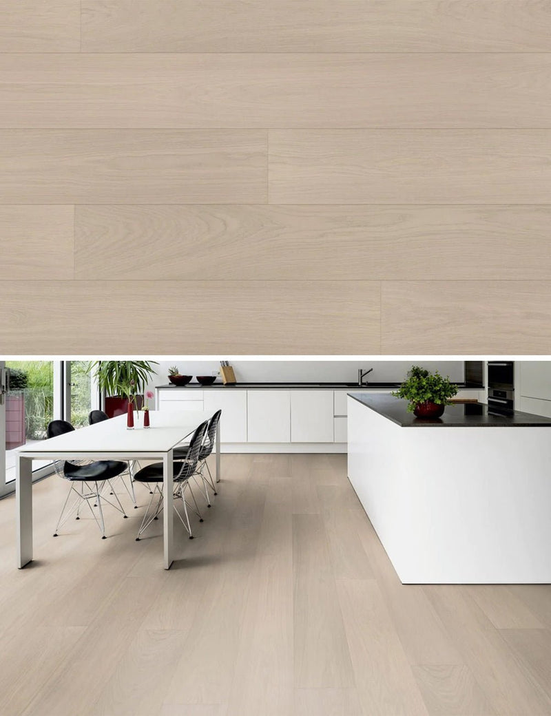 Floer Weiß Eiche Subtil Hybrid Holz FLR-5010 - Solzaleben.de