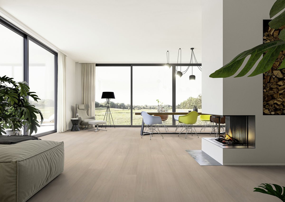 Floer Weiß Eiche Subtil Hybrid Holz FLR - 5010 - Solzaleben.de