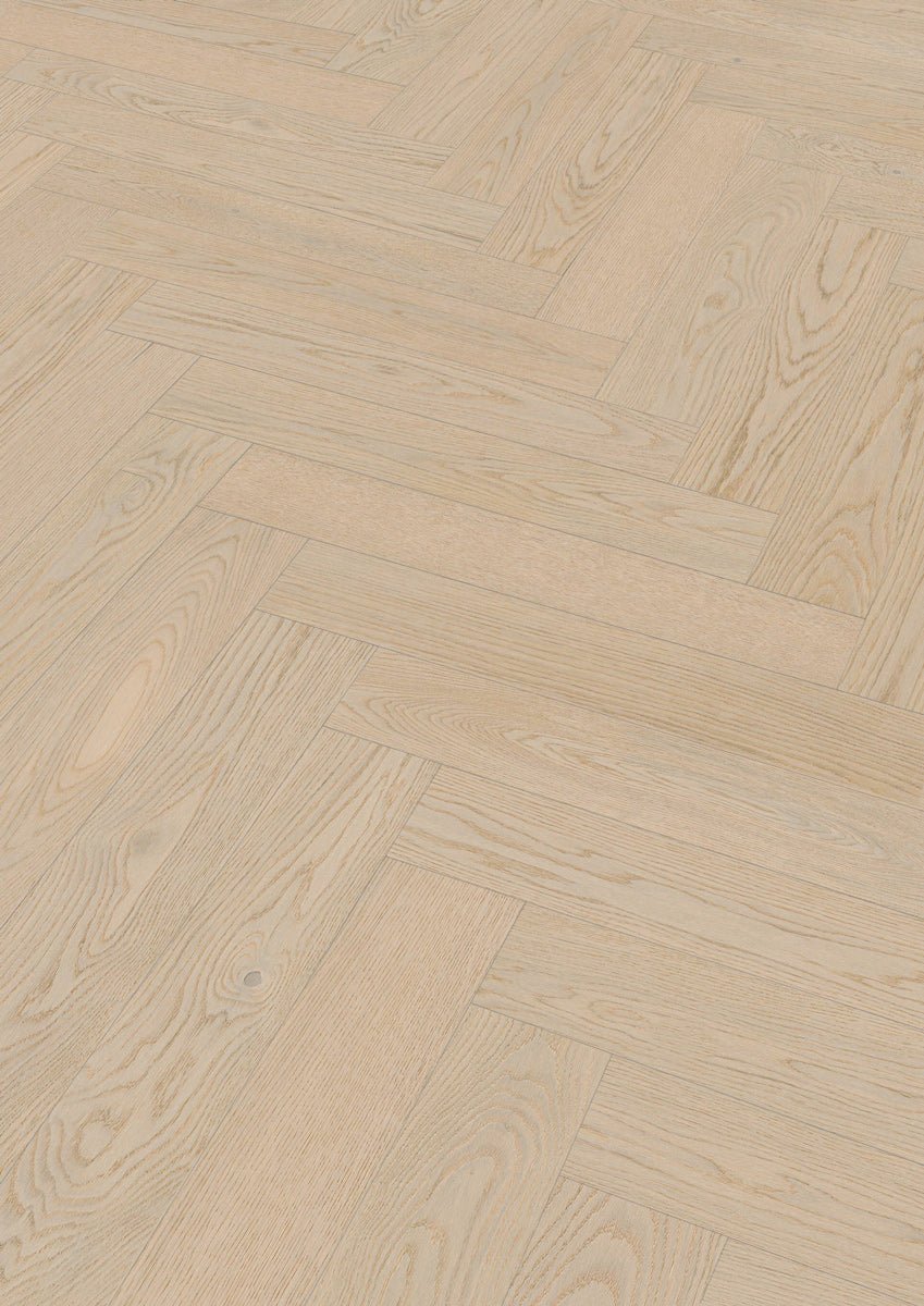 Floer Weiße Eich Hybrid Holz Fishgrät FLR - 5016 - Solzaleben.de