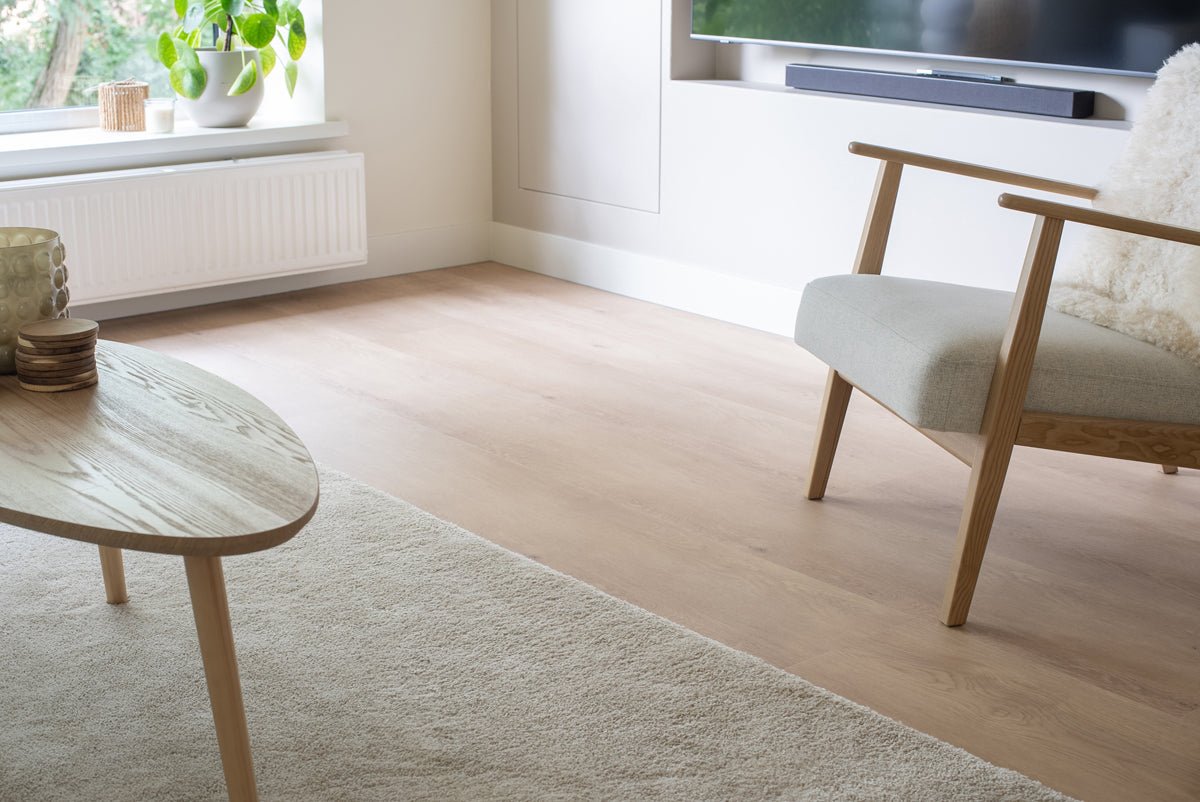 Floer Weiße Eiche Landhaus Klick Vinyl FLR - 3752 - Solzaleben.de