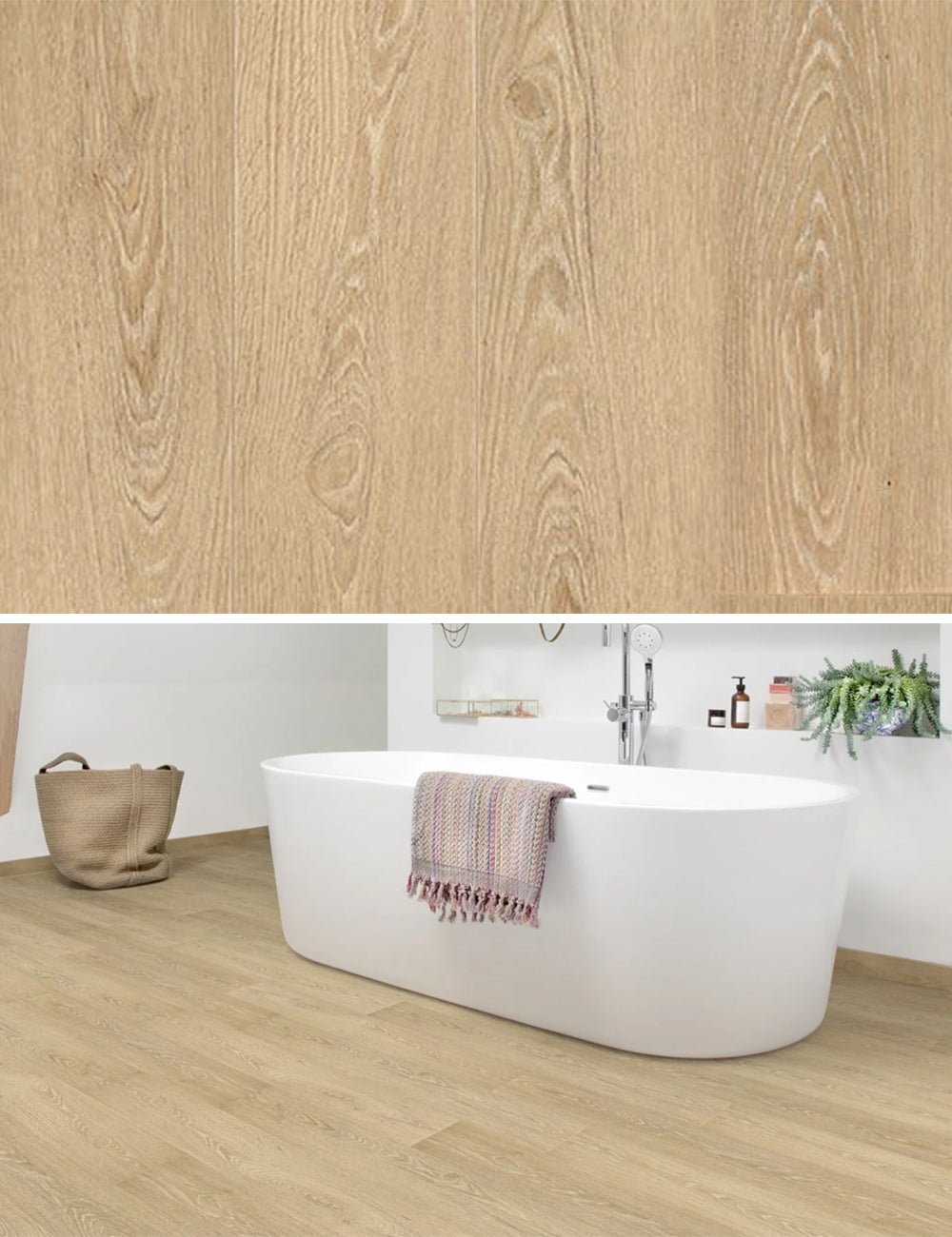 Floorify Blush F006 Große Dielen Klick - Vinyl - Solzaleben.de