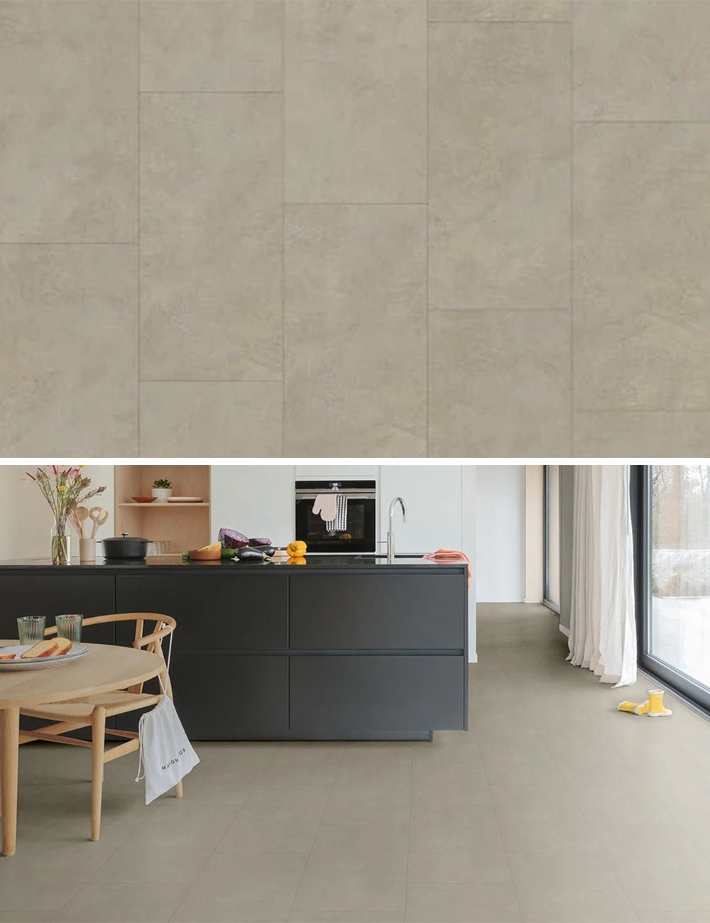 Floorify Sea Salt F514 Kleine Vinylfliese Klick - Vinyl - Solzaleben.de