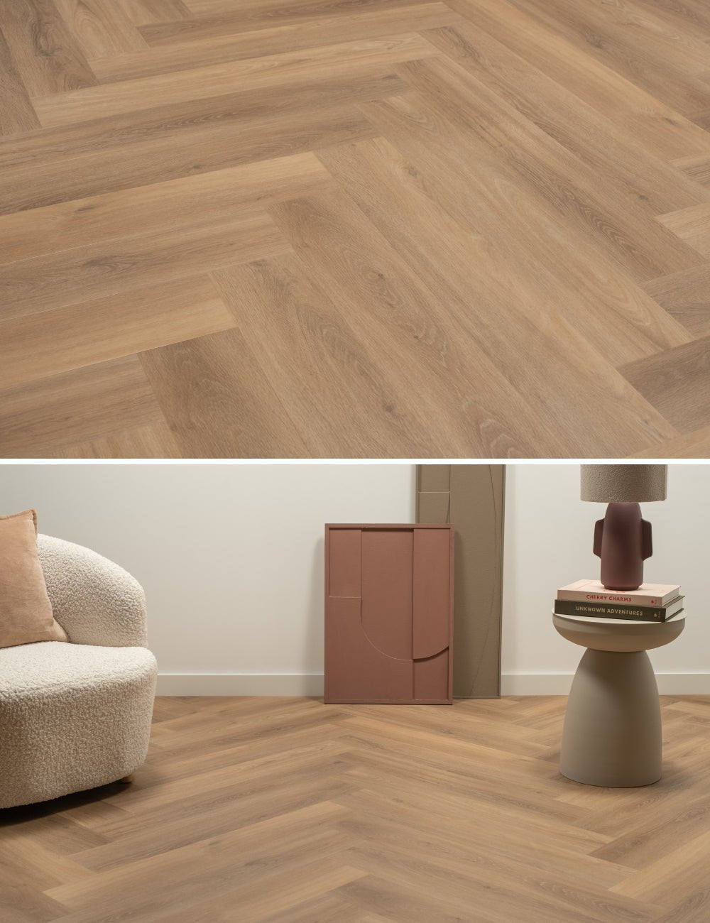 Solza Brescia Brown Walfischgrät Klebe-Vinyl SLZ-5022 - Solzaleben.de