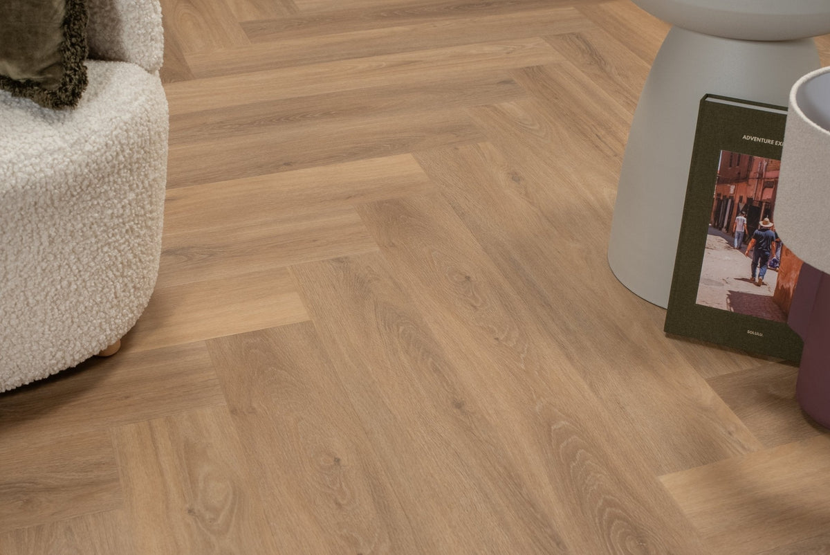 Solza Brescia Brown Walfischgrät Klebe-Vinyl SLZ-5022 - Solzaleben.de