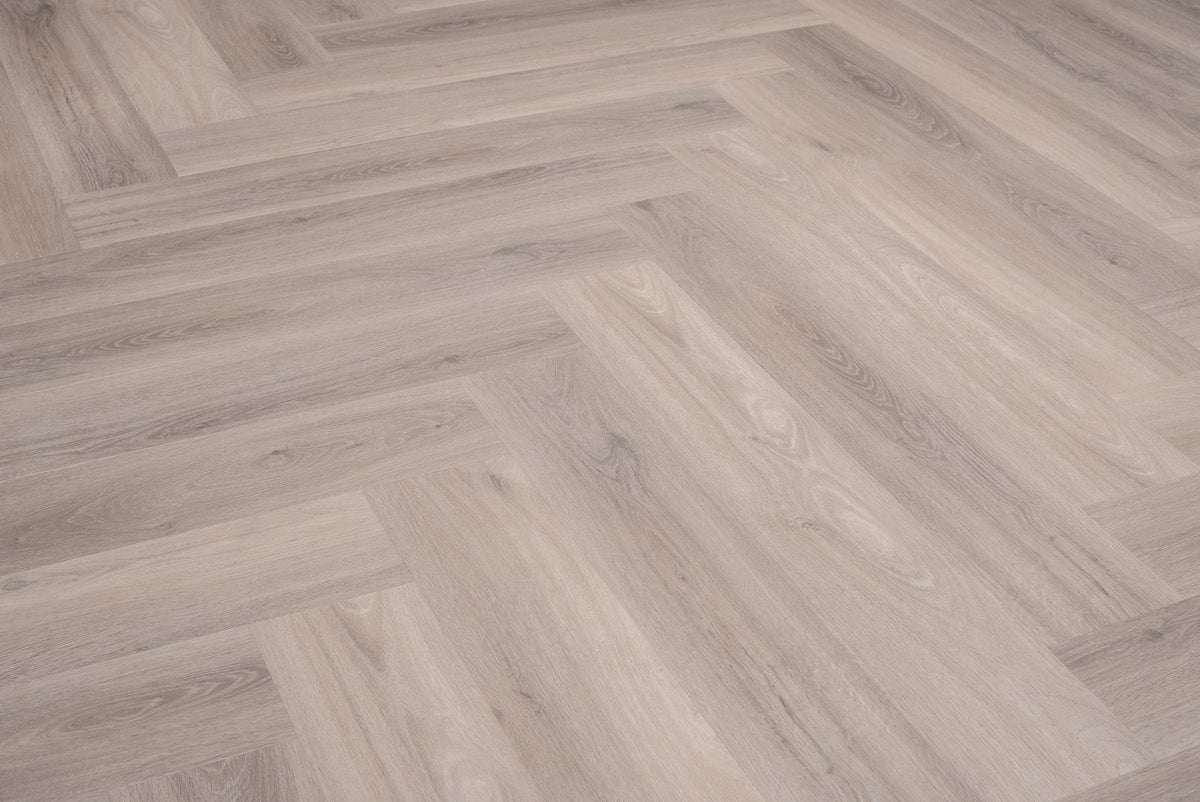 Solza Genua Greige Walfischgrät Klebe-Vinyl SLZ-5023 - Solzaleben.de