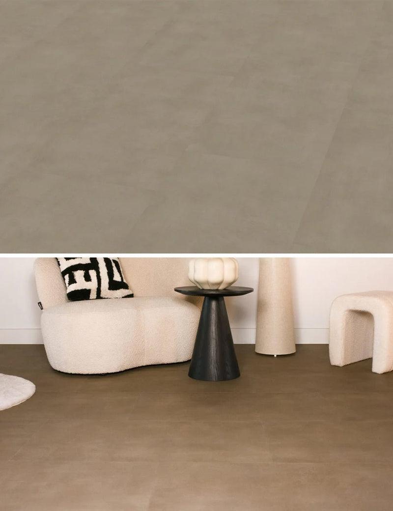 Vivafloors 1430 Taupe Fliese Klebe-Vinyl - Solzaleben.de