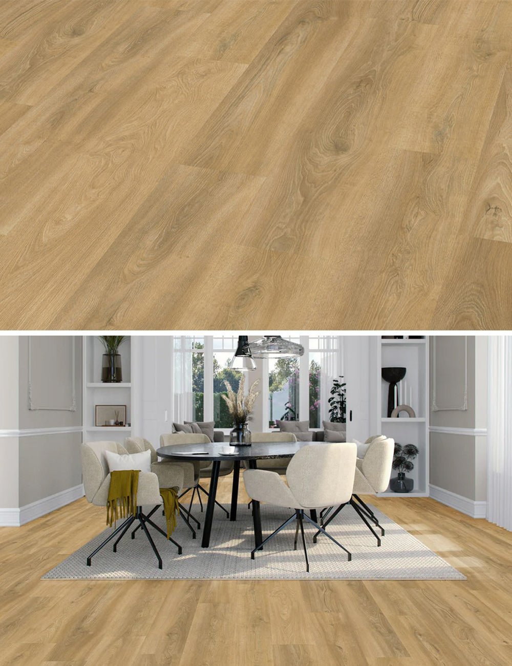 Vivafloors 3520 Eiche Klebe-Vinyl - Solzaleben.de