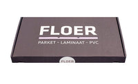 Proefmonster Floer Lamelparket Rustiek Eiken Multiplank Geborsteld & Grijs Geolied - Solza